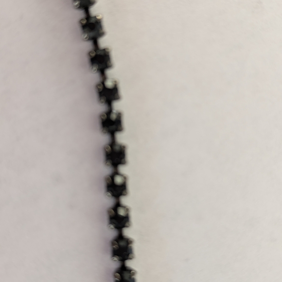Black Rhinestone Bracelet - Picture 7 of 8